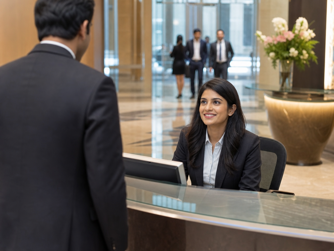 Reception & Helpdesk